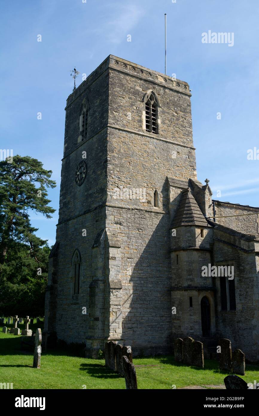 St. Mary`s Church, Chesterton, Oxfordshire, England, UK Stock Photo Alamy